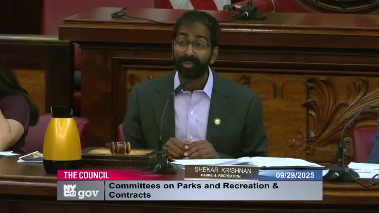 City Council Examines Parks Department Contracts Amid Vendor Accountability Concerns