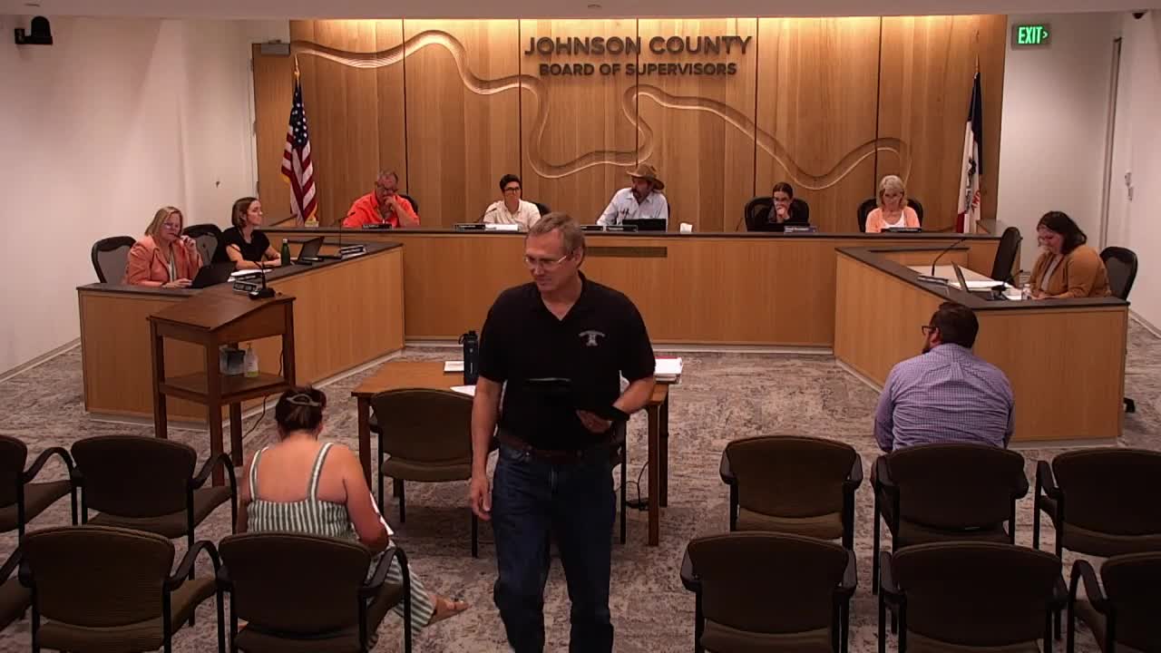 Board adopts easement to ITC Midwest LLC across county conservation land north of Solon