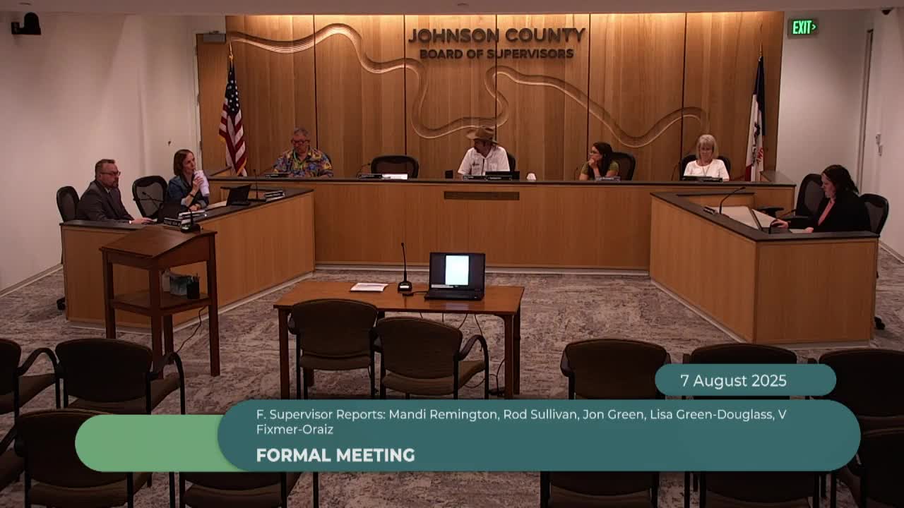 REAP committee favorably reports Iowa City grant application for Hickory Hill parcel restoration