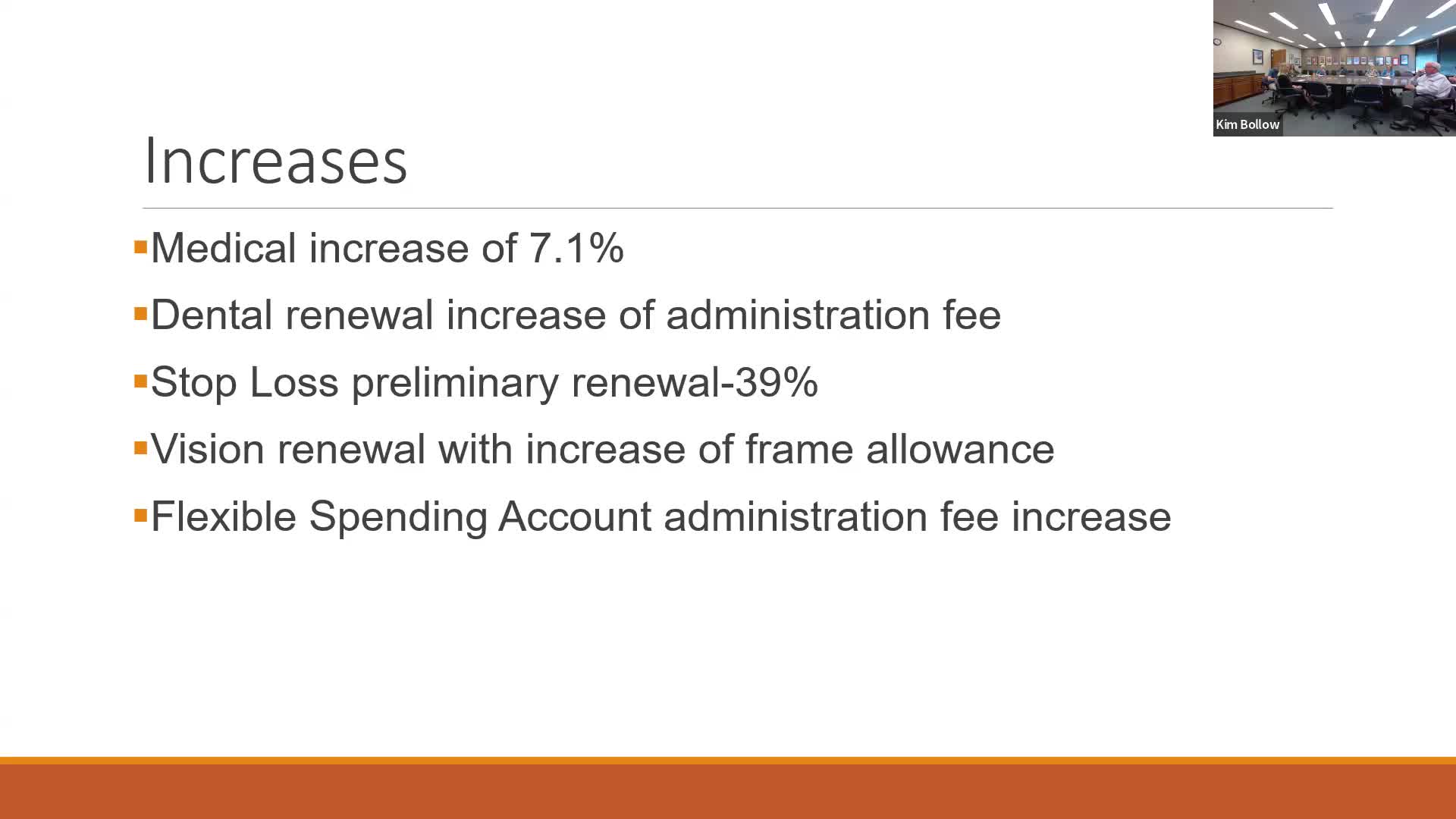 County Proposes No Employee Cost Increase Amid 39% Stop Loss Renewal