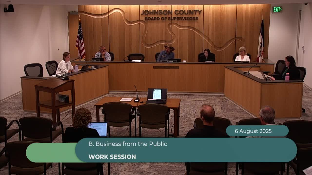 Supervisors to consider easement allowing ITC Midwest to upgrade transmission line across Melinda Rife Riley Prairie