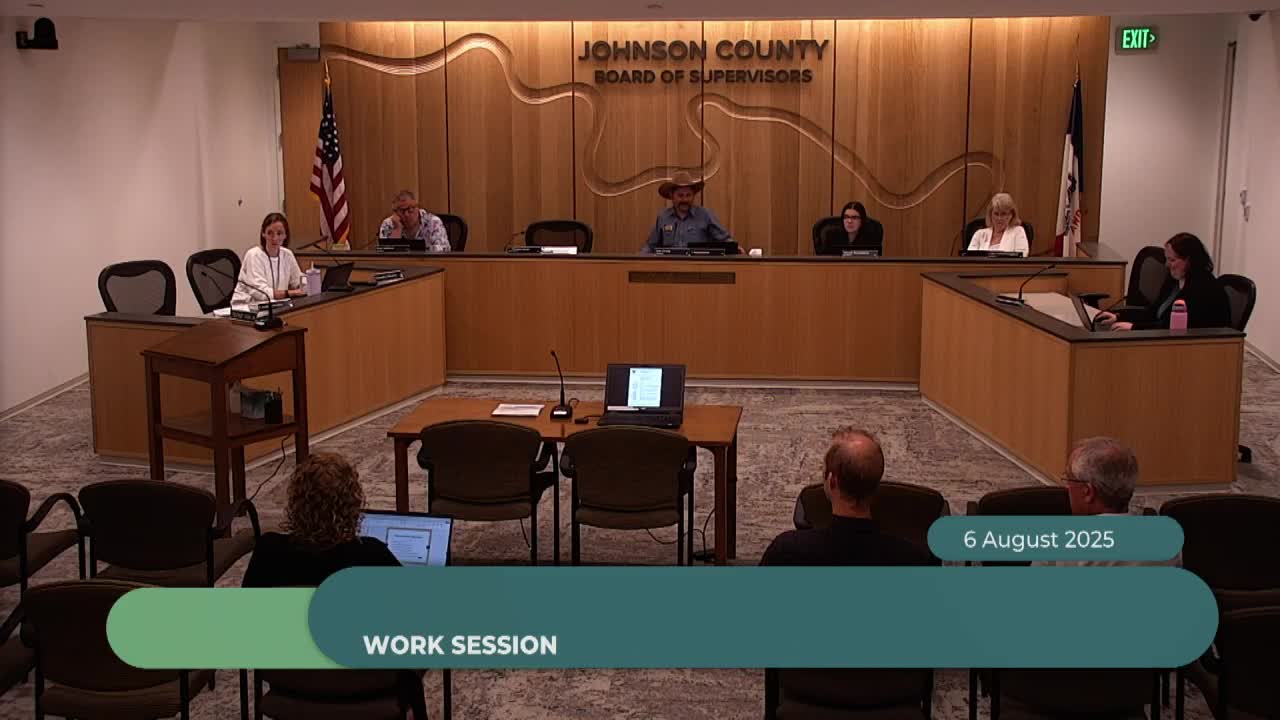 County staff recommend renewal of East Central Iowa Workforce Development 28E agreement; supervisors ask for program update