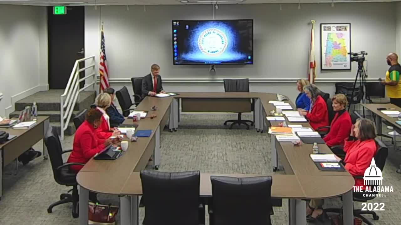 Alabama Board Discusses Praxis Scores and Teacher Preparation Programs