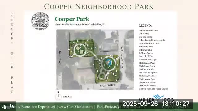 Coral Gables Plans New Playground and Park Enhancements with $200K Grant Request