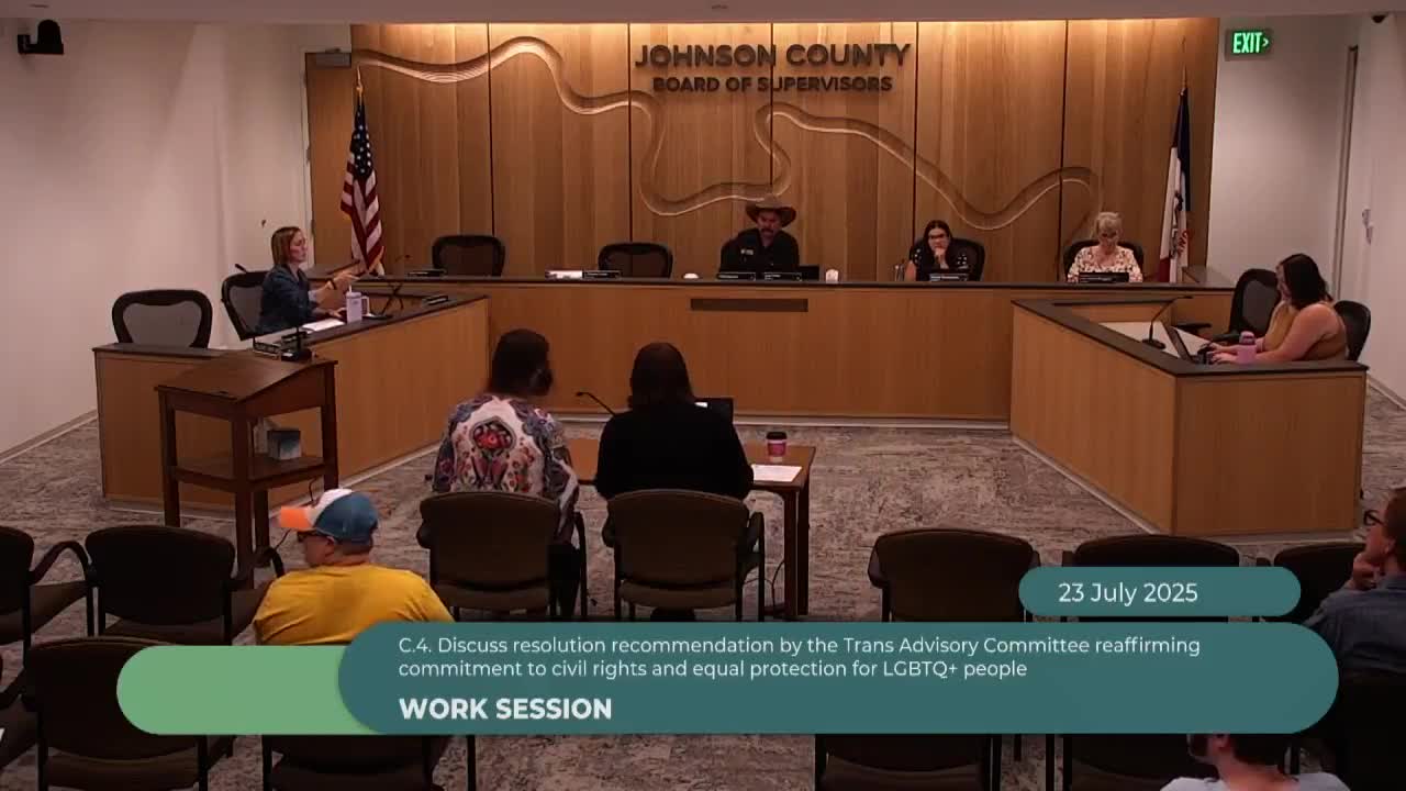 Transit advisory committee seeks county resolution reaffirming civil rights for LGBTQ+ residents