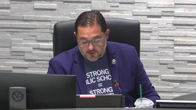 Board names Brooklyn Richardson as Arlington ISD delegate to TASB assembly; Melody Fowler alternate