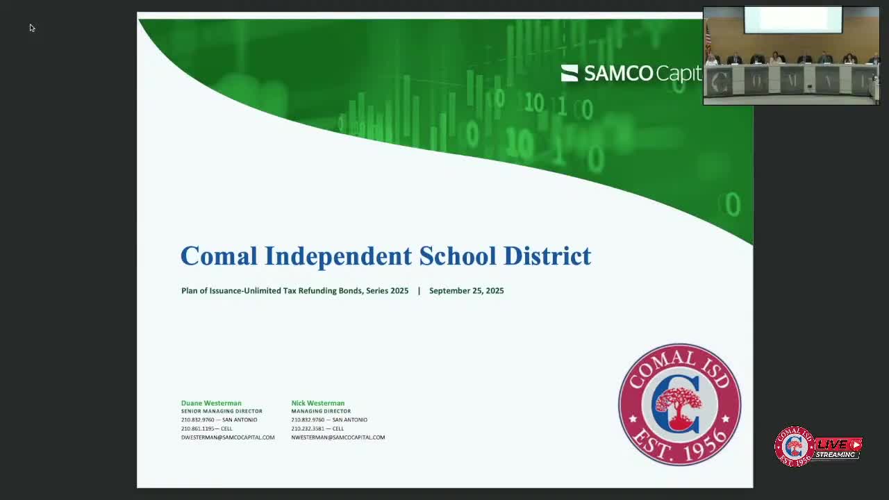 Comal ISD approves bond refunding plan projected to save about $18 million