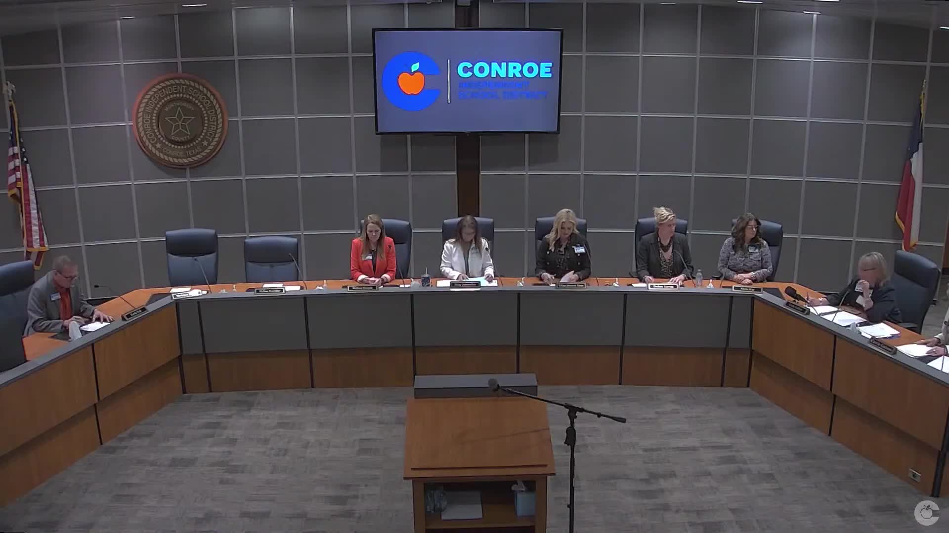 Conroe ISD trustees cast district votes for two candidates in Montgomery County appraisal district election