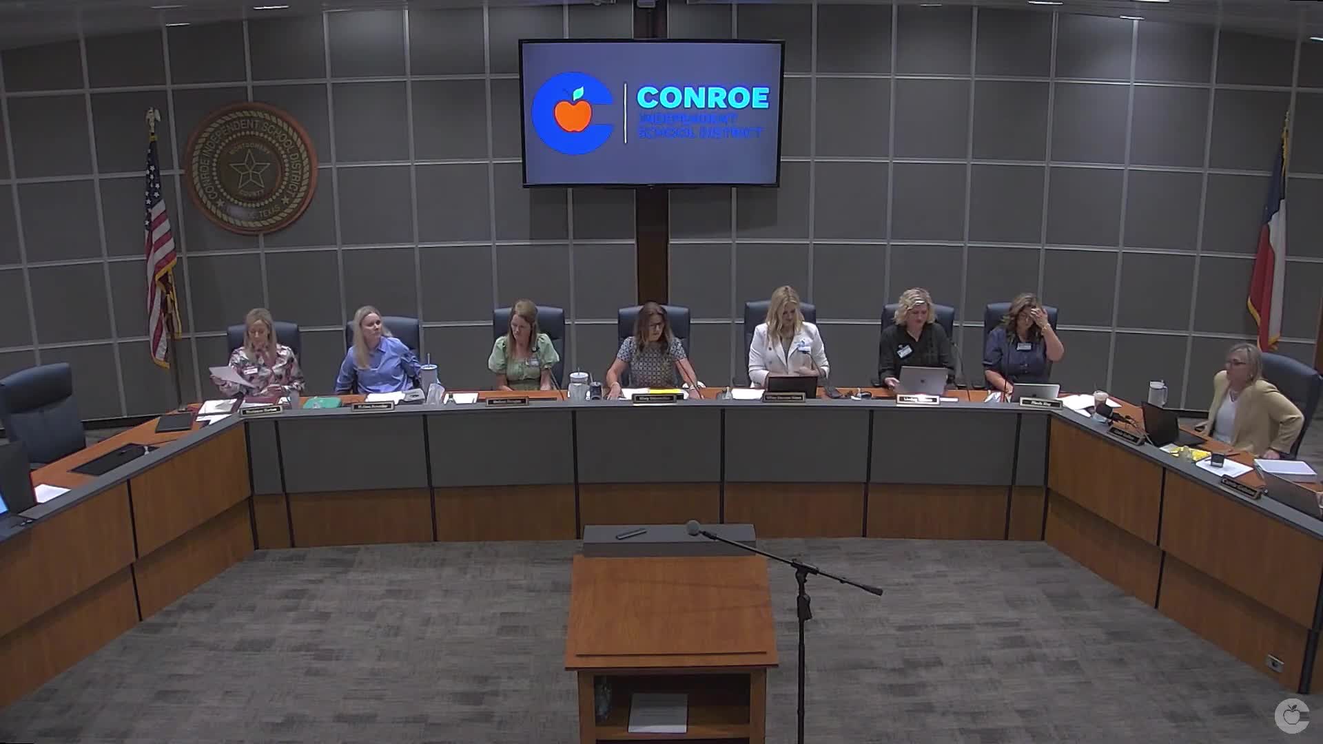 Conroe ISD board selects Texans for Excellence in Education to lead superintendent search, 5-2