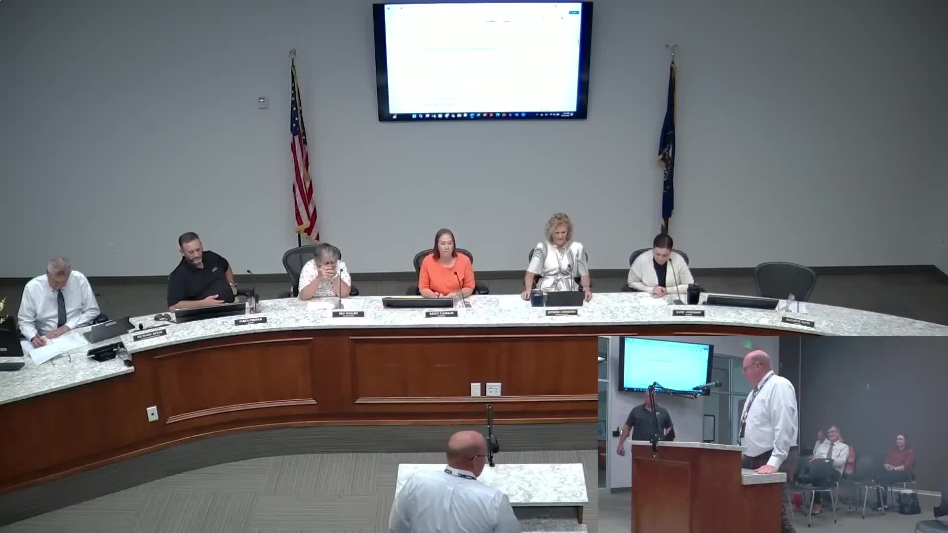 District leaders report steady progress on Murray High and junior‑high construction projects