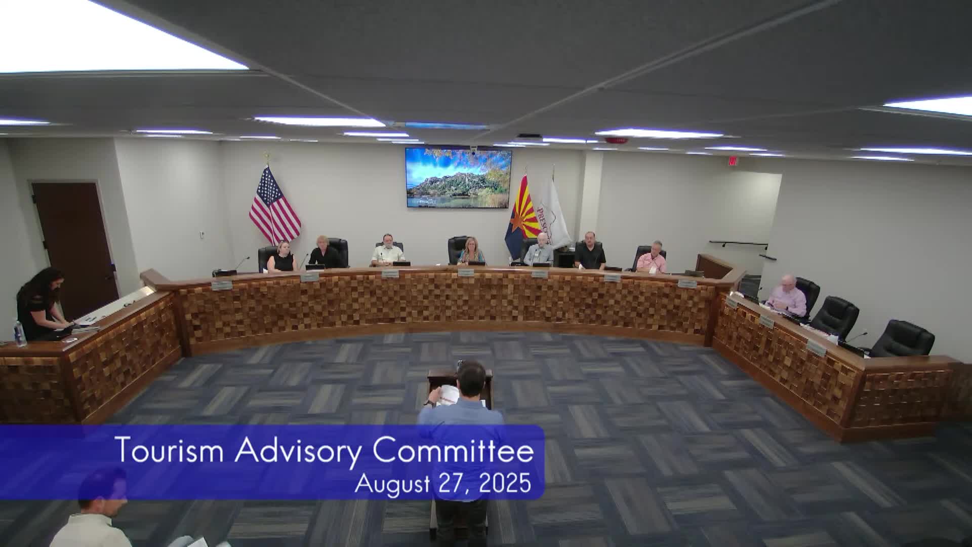 Tourism staff report mixed booking wins and flat regional visitor spending; bed tax marginally above budget