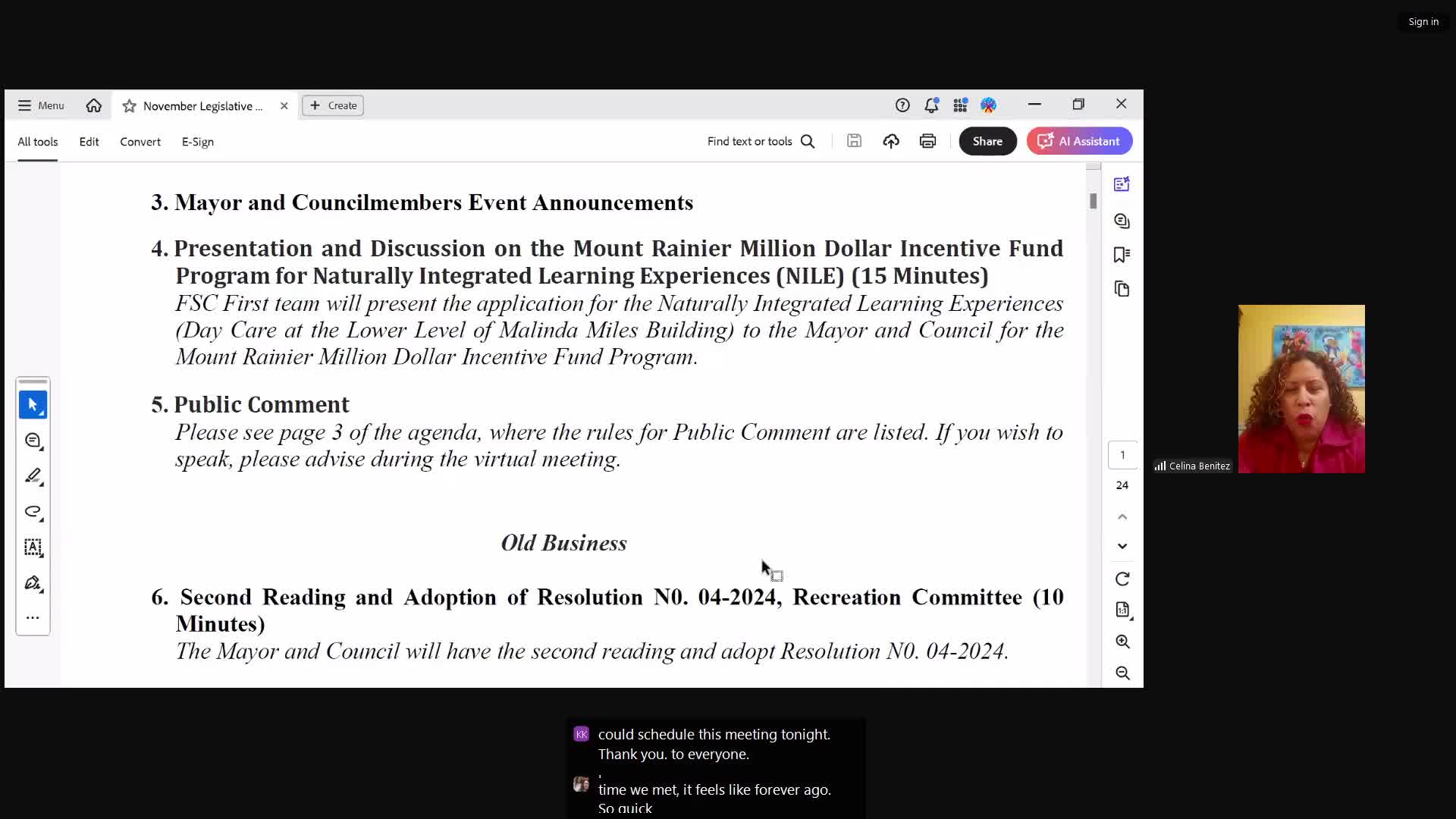 City Council Approves $50,000 for Natural Integrated Learning Experience Program