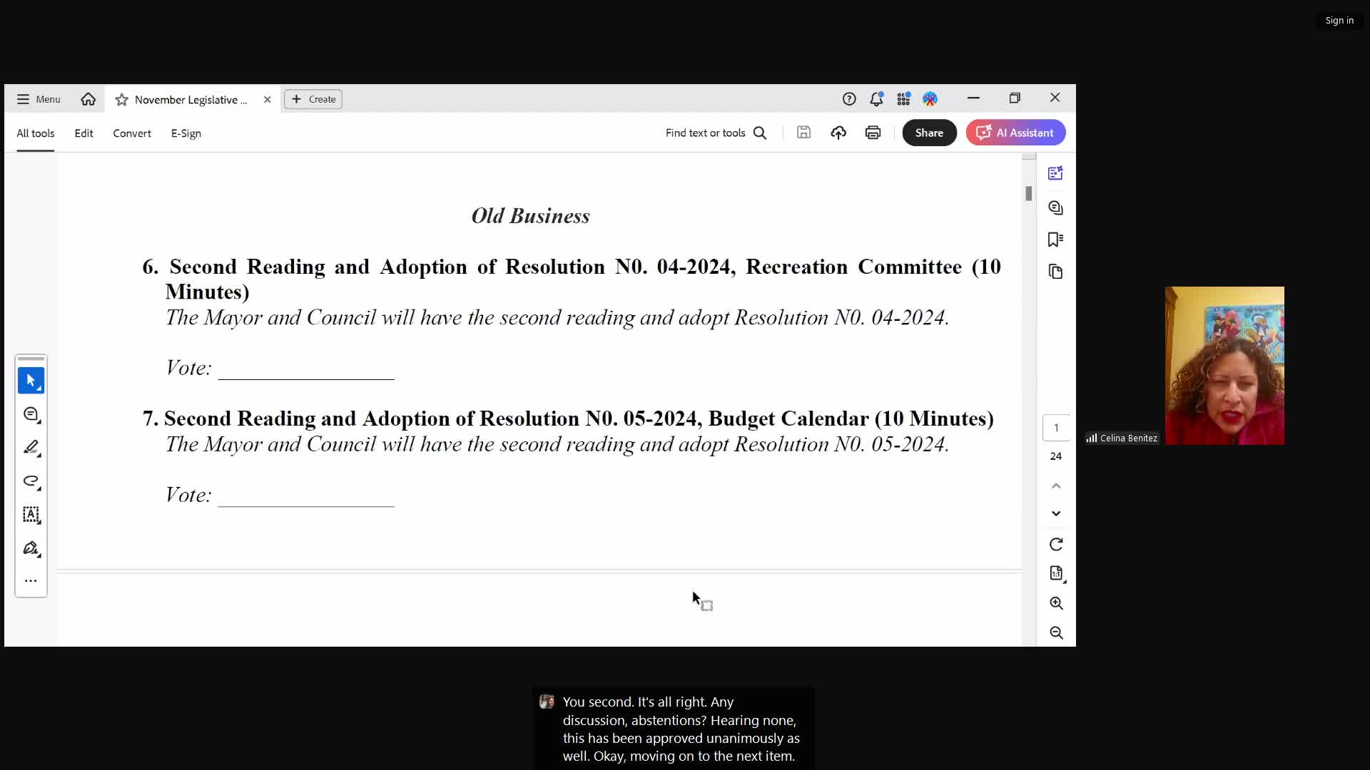 Mount Rainier council adopts FY2026 budget calendar with public hearing in March