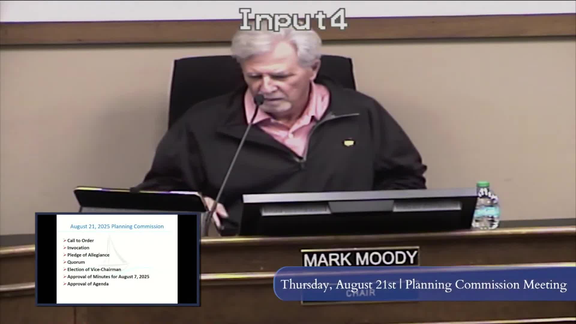 Planning commission names Holloway vice chair, welcomes Russell Wilder