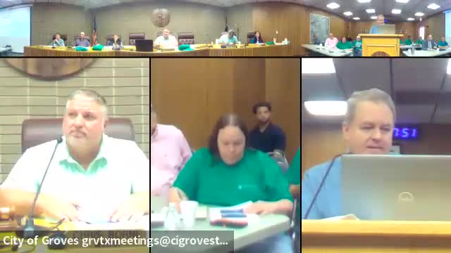 Groves finance staff: sales‑tax trend softening, appraisal practices complicate property‑tax projections