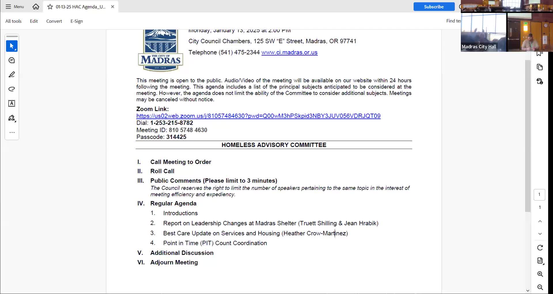 Jefferson County plans Feb. point‑in‑time count; organizers aim to boost participation