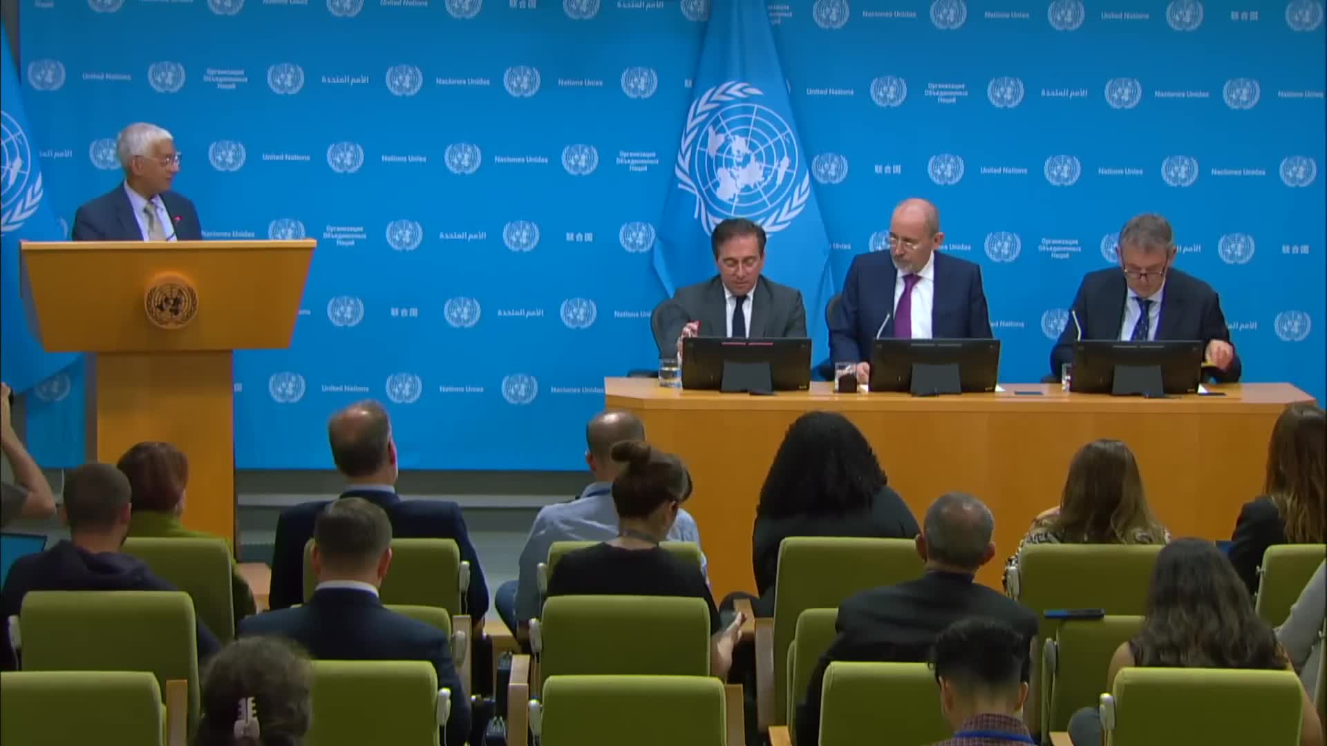 Ministers and UNRWA chief warn agency could collapse without new funds and protection