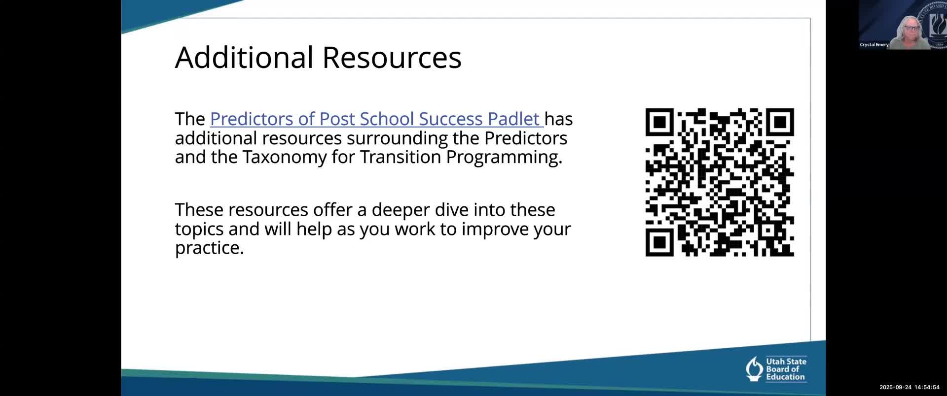 Transition Specialists Introduce New Tools for Local Education Agencies in Utah