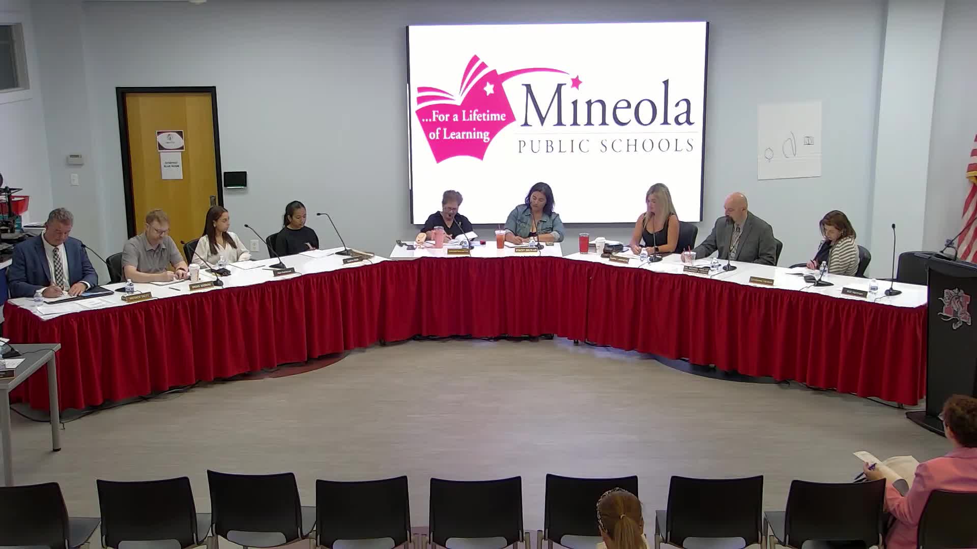 Board approves confidential settlement agreement related to an instructional employee