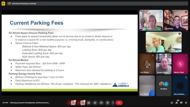 City staff: vouchers and targeted fee changes could help workers and events but legal and budget limits apply