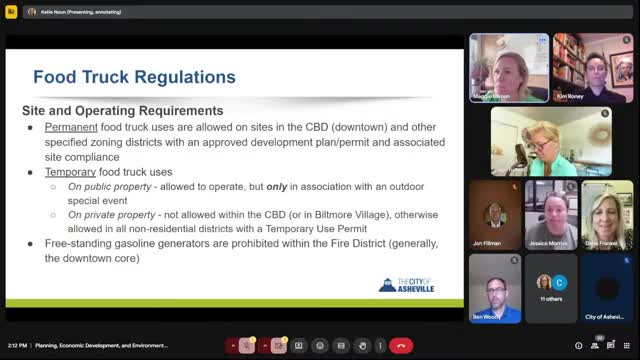 Staff proposes food-truck pilots and infrastructure upgrades to boost late-night and underused areas downtown