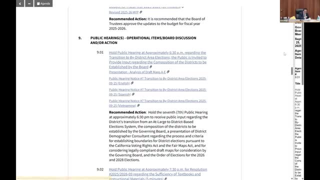East Side Union High trustees post revised trustee-area map, allow public edits before Oct. 3 vote
