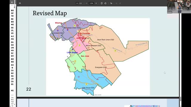 Board actions at a glance: East Side Union High trustees approve map-posting, fiscal plan, budget updates and routine items (Sept. 25)