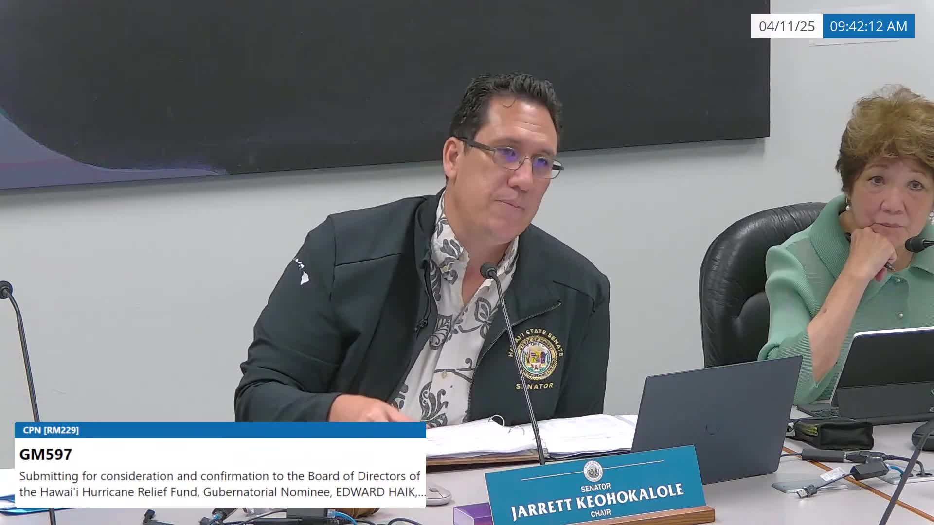 HHRF nominee tells Senate committee reinsurance market and capital will shape rollout of hurricane coverage