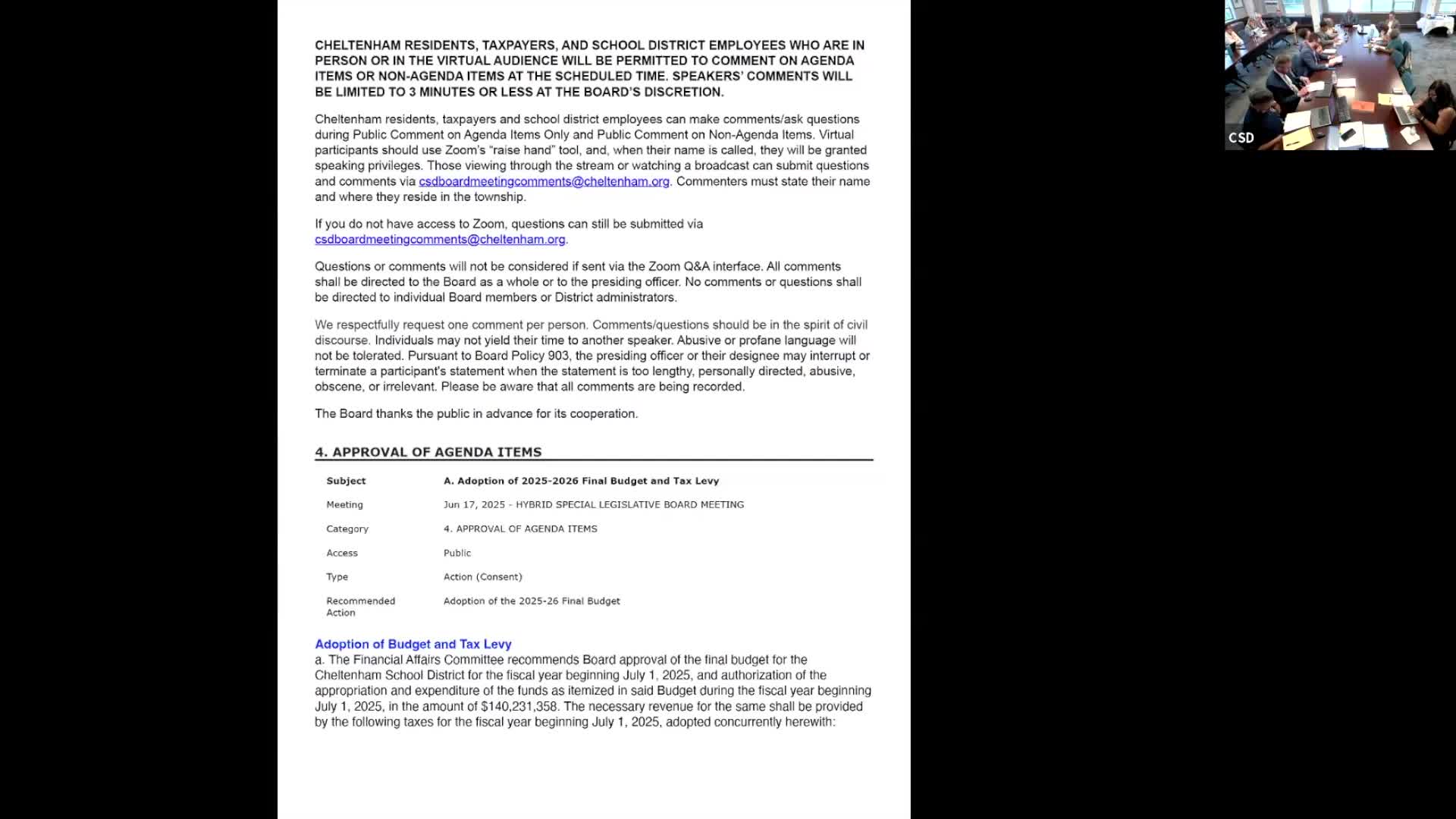 Board corrects consent agenda wording, approves HQIM materials and one-year CASA agreement