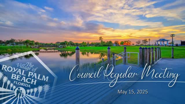 Royal Palm Beach Council Celebrates Public Service Contributions and Distributes Scholarships