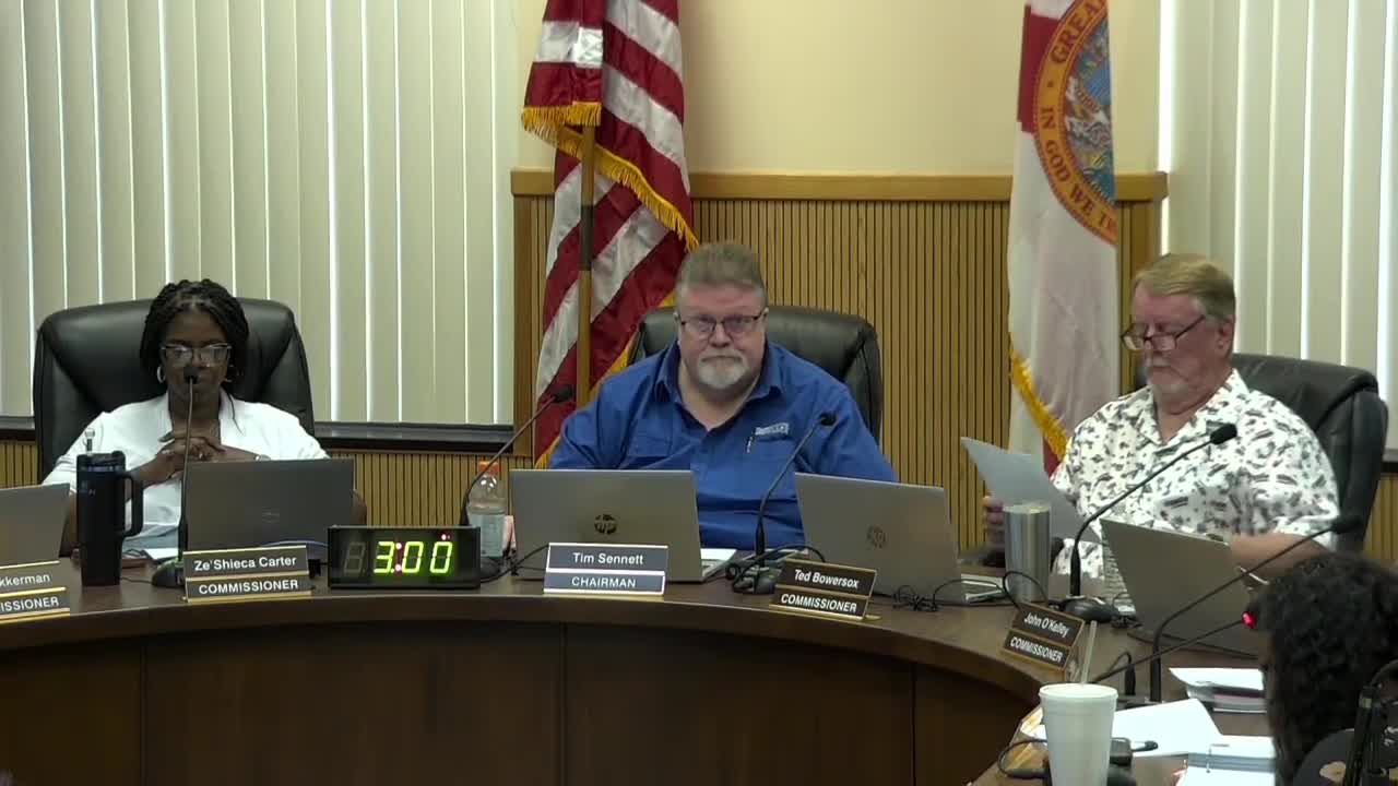 Leesburg planning panel denies Lake Margareta Estates comp‑plan amendment and PUD rezoning