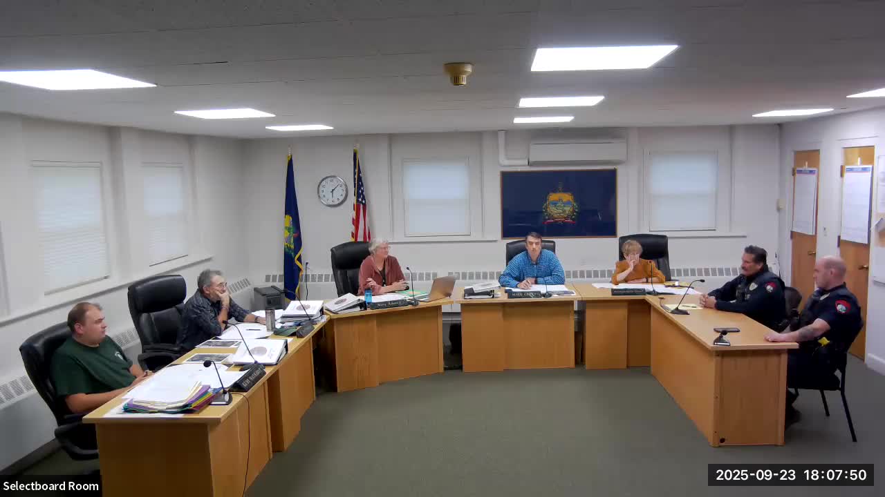 Mendon Traffic Committee Reviews Speed Limit Changes and Police Presence on US Route 4