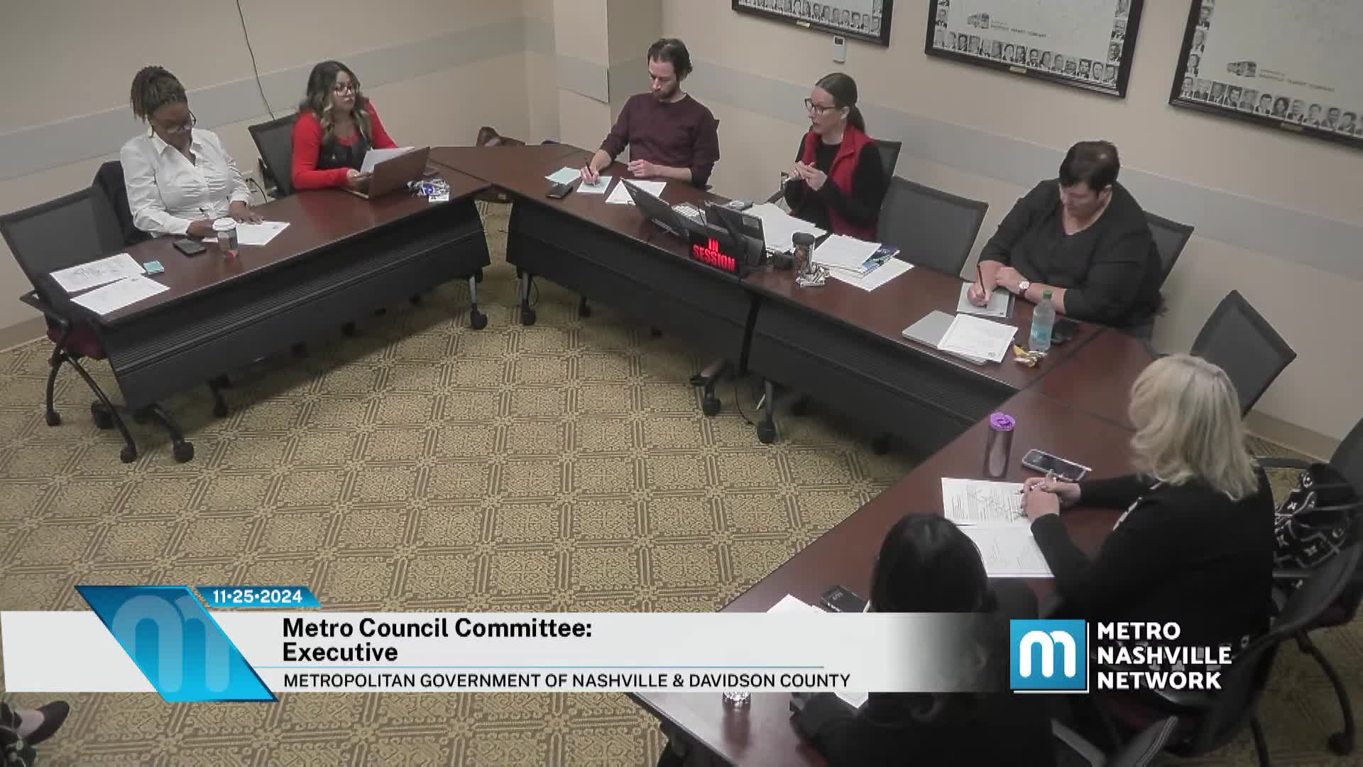 Nashville Council Members Review Legislative Resources and Community Engagement Strategies