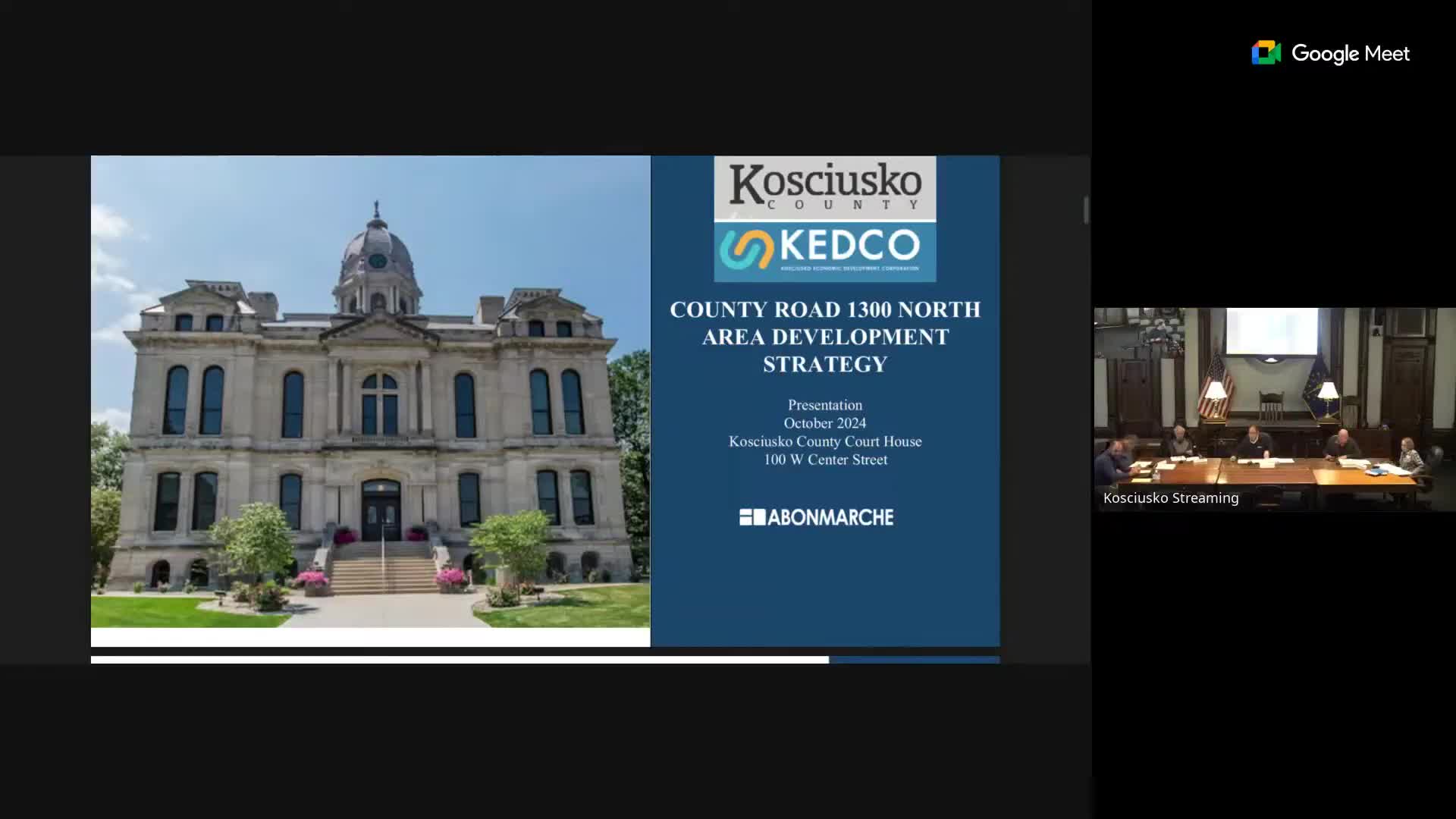 Kosciusko County Redevelopment Commission Discusses Future Goals and Projects