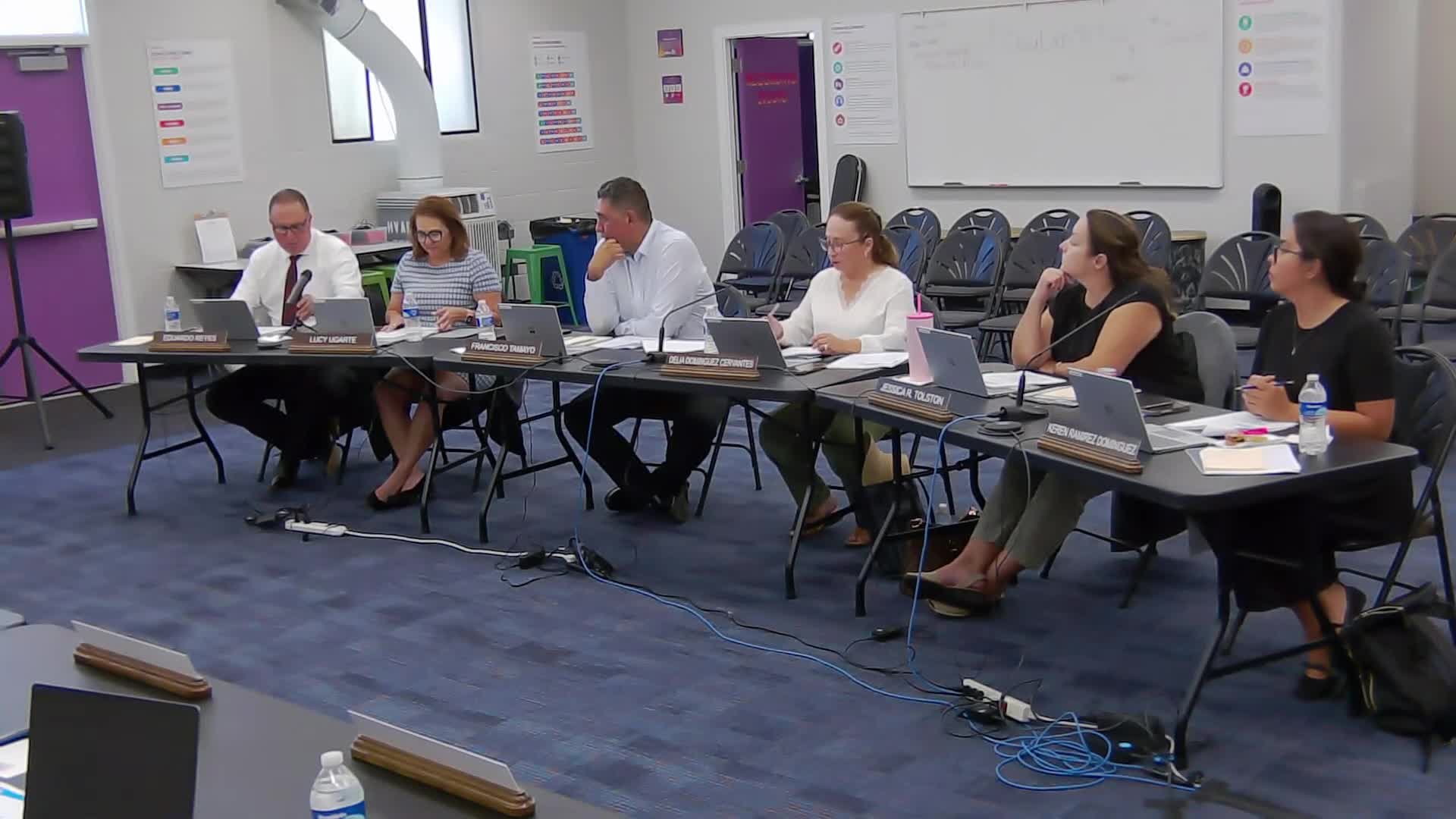 Chula Vista school board hears budget workshop as district projects multiyear deficit; approves 45‑day state-driven revision