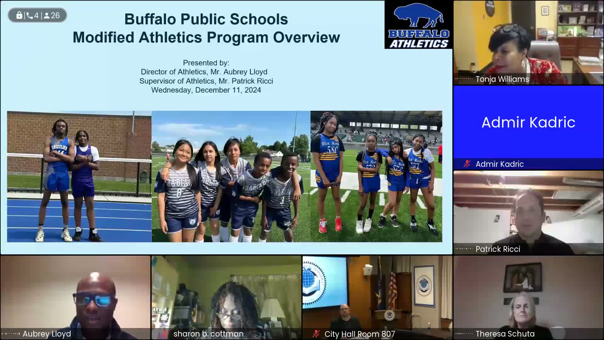Buffalo athletics expands middle‑school offerings but board questions football planning and equity