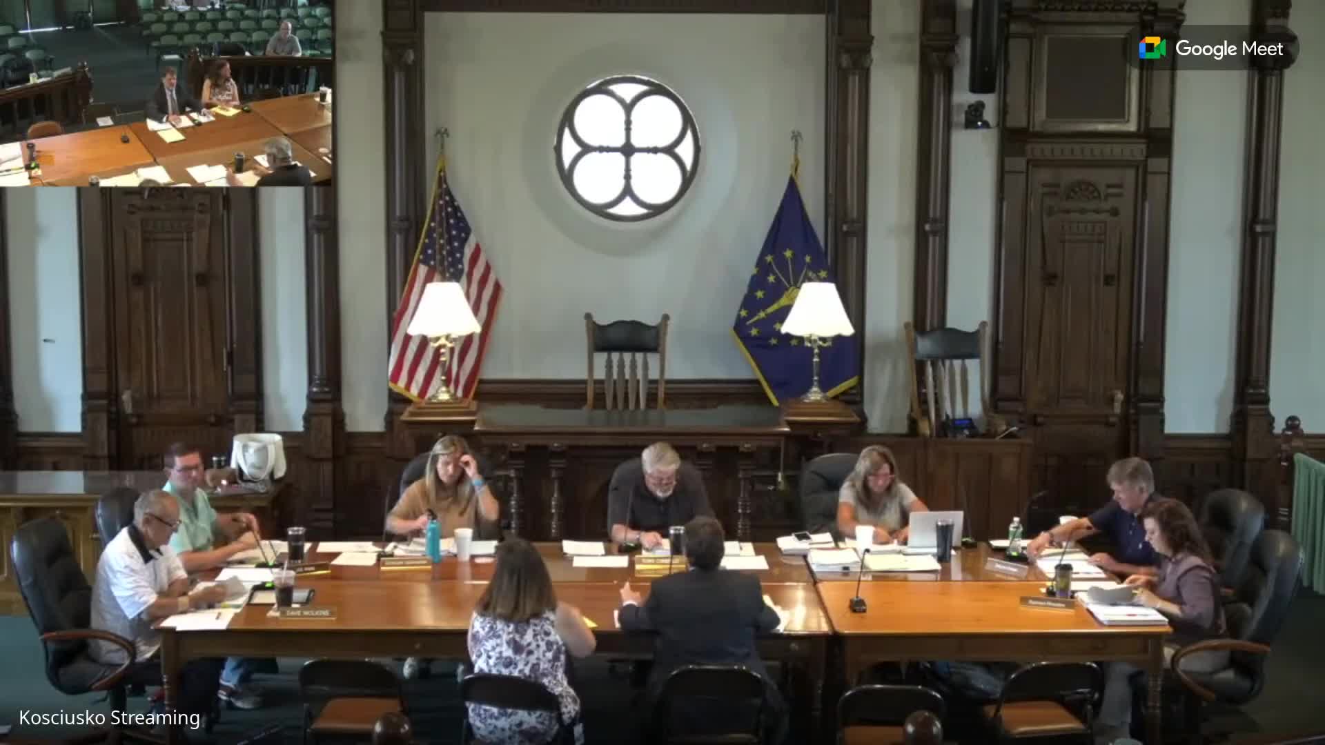 County reviews first-year budget for newly created county office, flags supplies and subscription needs