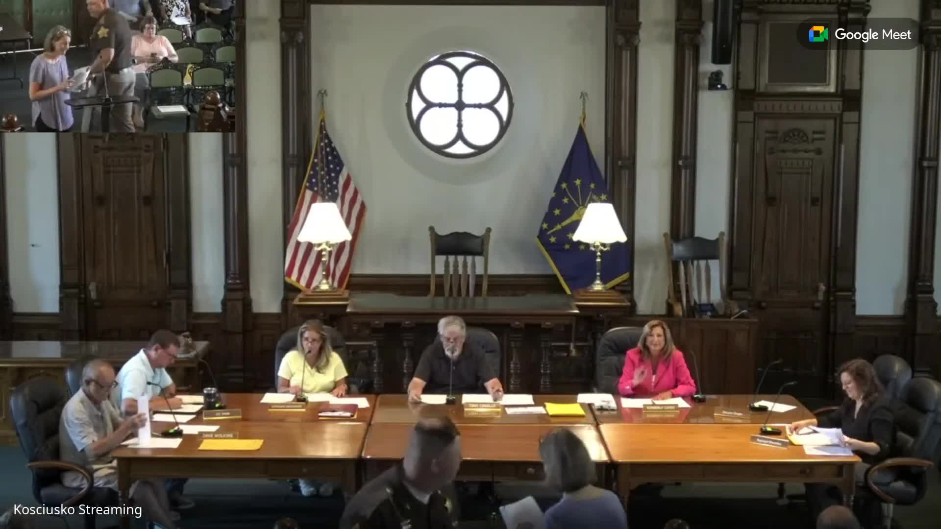 Commissioners appropriate Community Crossing grant funds and authorize railroad‑crossing grant application