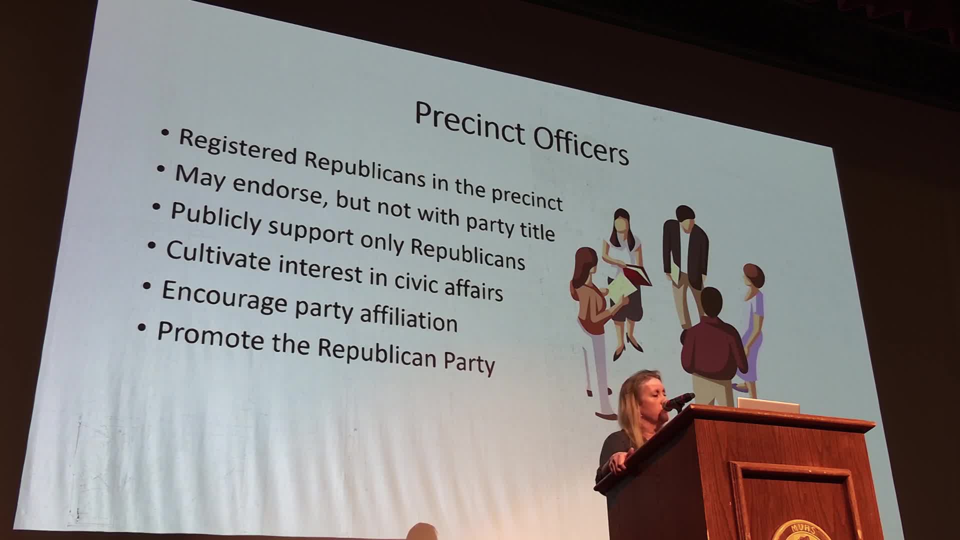 Local Precinct Chairs Focus on Community Engagement and Candidate Preparation
