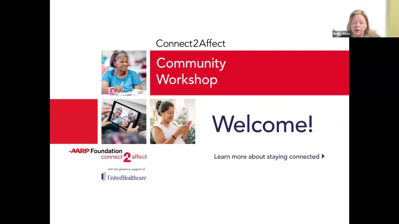 Community Workshops Address Social Isolation and Promote Friend Inventory Planning