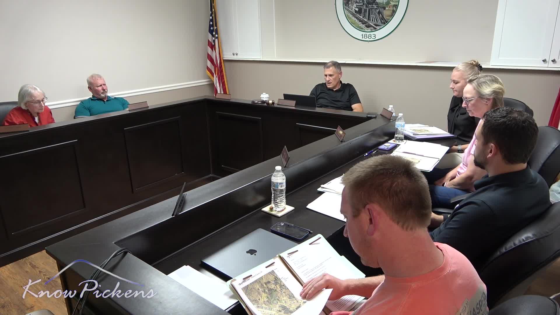 Council gets update on phased crosswalk and sidewalk plan; staff to send updated map to GDOT