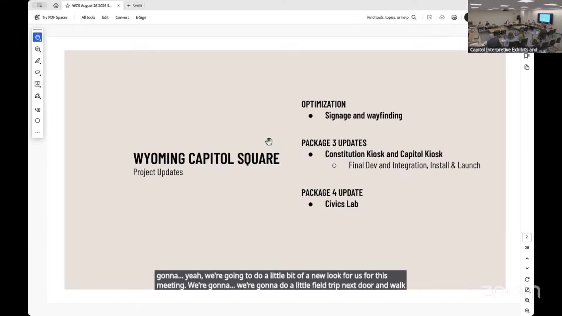 Civics lab nears completion: color palette, furniture and interactives move into production