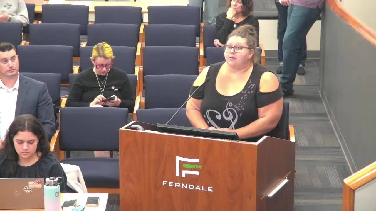 Residents Express Concerns Over Ferndale Police Data Transparency and Accountability