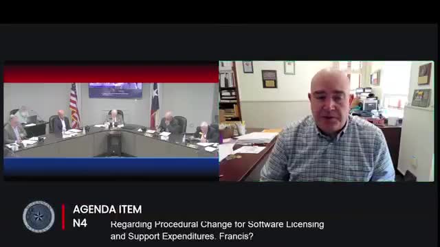 Commissioners require IT sign-off on software licensing and support purchases beginning Oct. 1