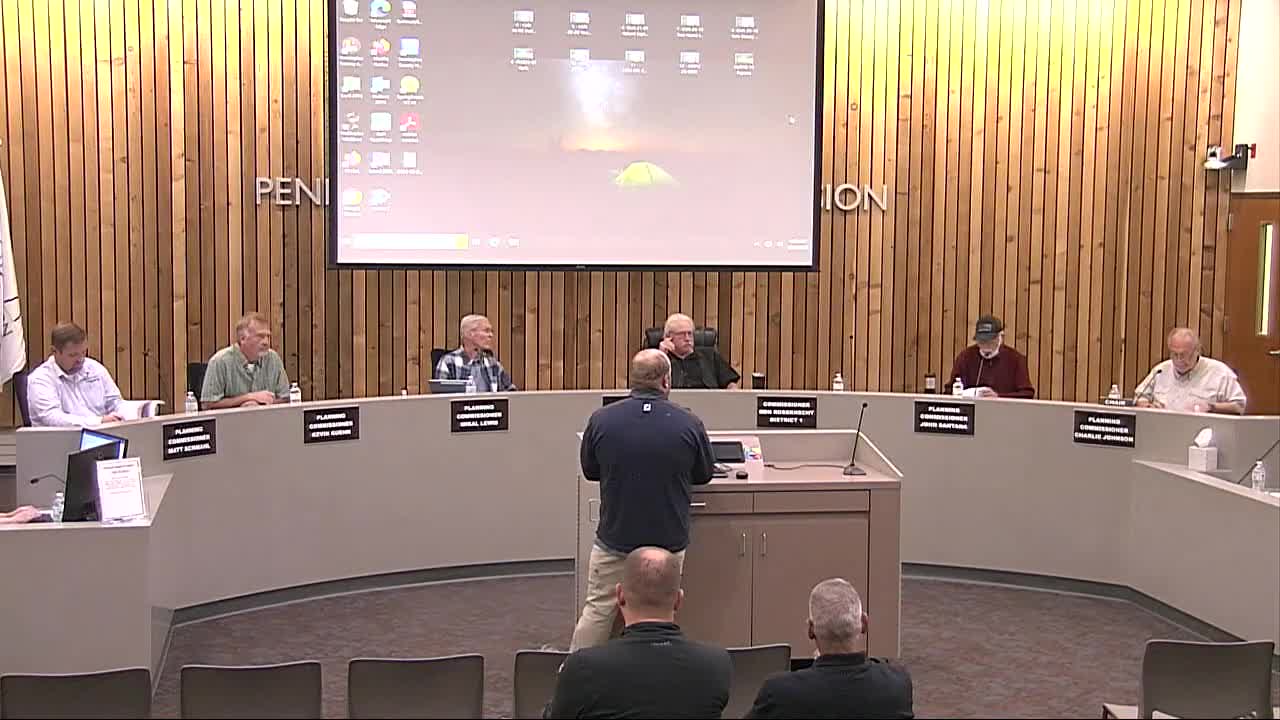 Planning commission approves PUD amendment allowing temporary RV residence; staff to return on complaints