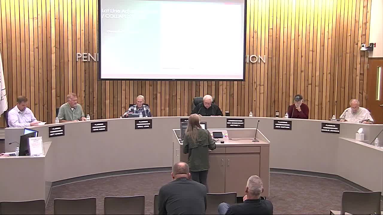 Planning commission approves lot-line adjustment to create two reconfigured lots in Country Hills subdivision