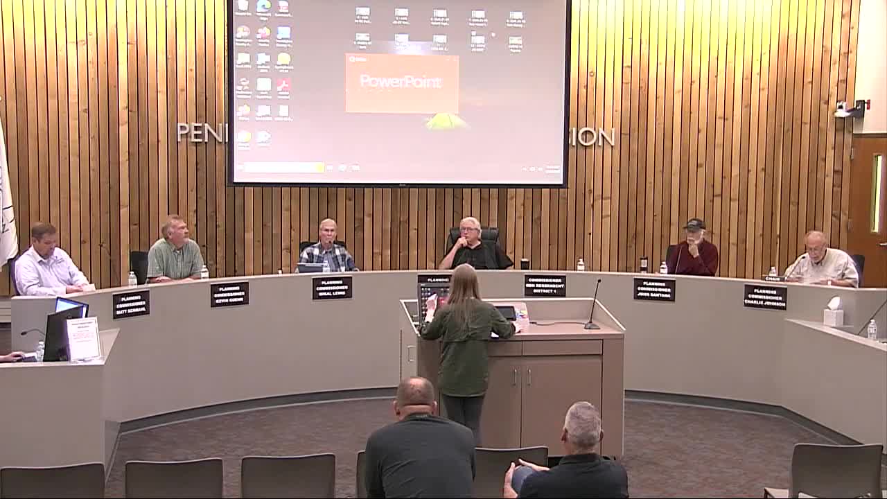 Commission approves manager's residence in planned unit development with conditions; permit and septic required