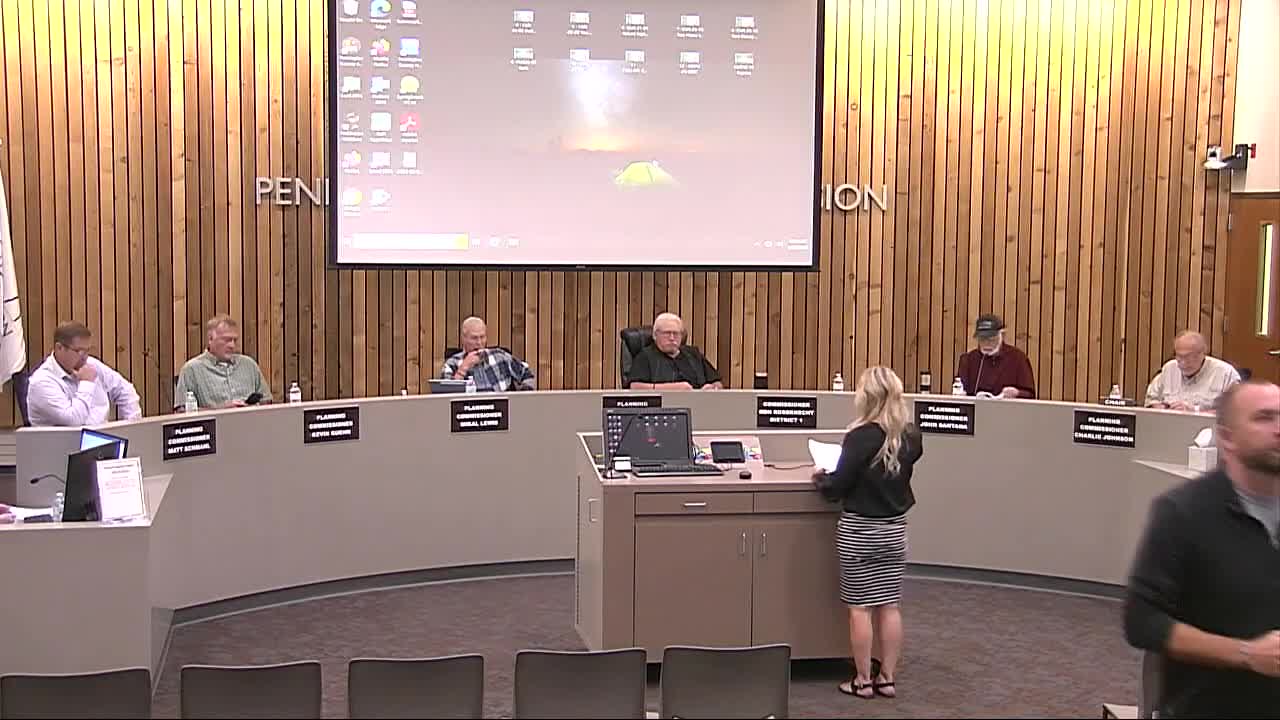 County commissioners approve Pinehaven RV-park conditional use; planning commission discusses setbacks, fires and lighting