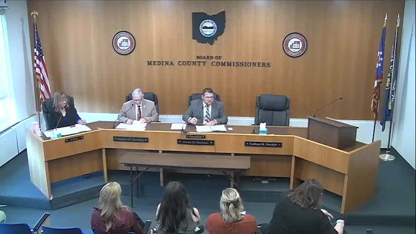 Medina County approves culvert closures and bridge change order for pavement and bridge projects