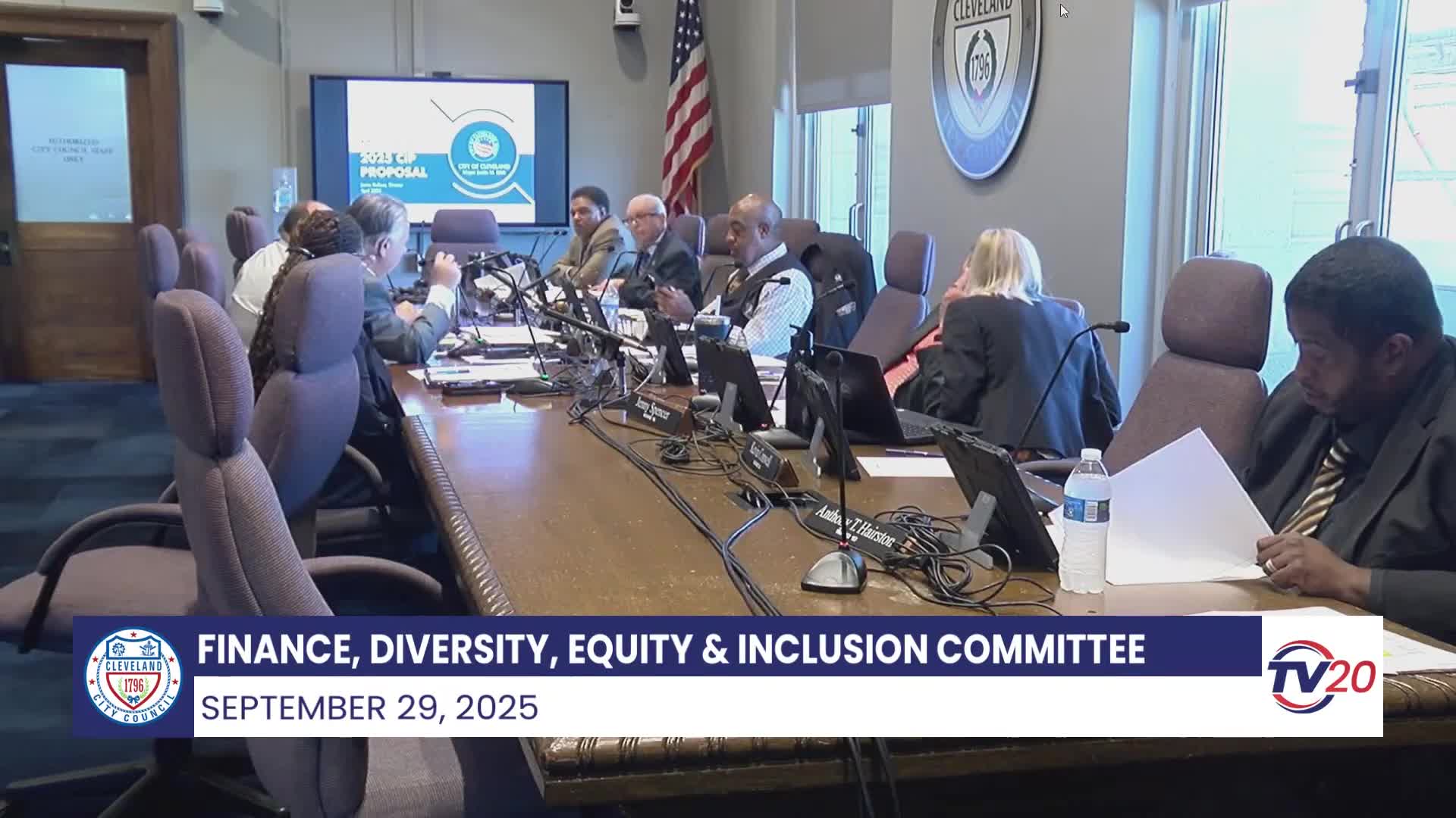 Finance Committee Reviews Capital Project Bonds for 2025 Budget